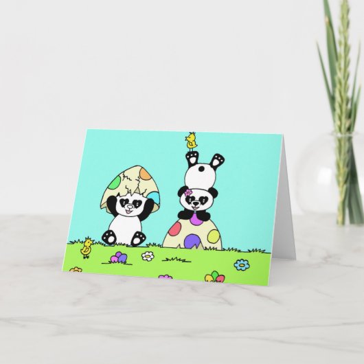 celebrating Easter シーズンカード (正面)