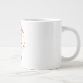 Celebrating French Bulldog Neurodiversity: Autism  ジャンボコーヒーマグカップ (右)