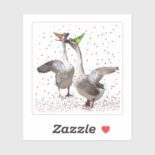 Celebrating Geese シール (シート)