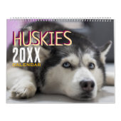 Celebrating Huskies Dog Wall Calendar 2026  カレンダー (カバー)