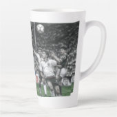 Celebrating Irish Football カフェラテマグ (右)