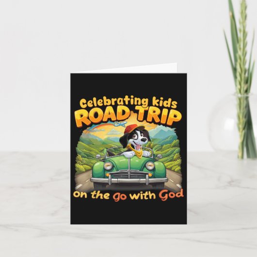 Celebrating Kids Road Trip On The Go With God Vbs カード (正面)