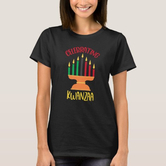 Celebrating Kwanzaa   Tシャツ (正面)