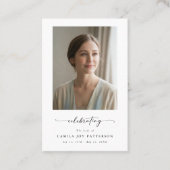 Celebrating Life Funeral Memorial Prayer Card 名刺 (正面)