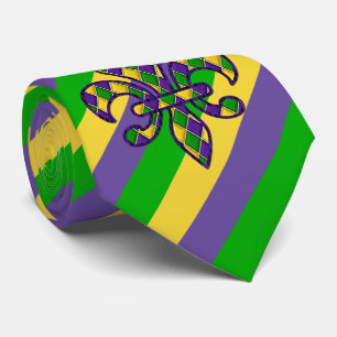 Celebrating Mardi Gras Carnival ネクタイ