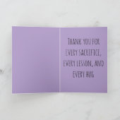 Celebrating Mom カード (内部)