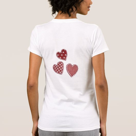 Celebrating Mom in Red Tシャツ (裏面)