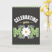 Celebrating Mom, Mother's Day Card カード (黄色い花)