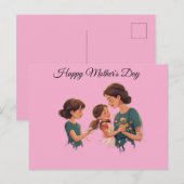Celebrating Mother's Day ポストカード (正面/裏面)