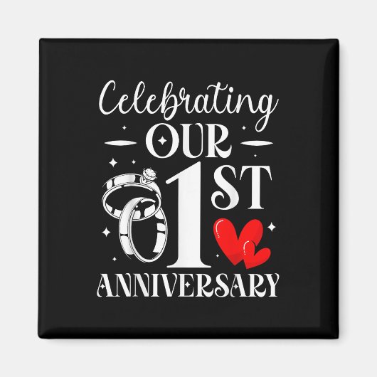 Celebrating Our 1st Wedding Anniversary 1 Year Of マグネット (正面)