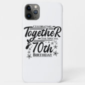 celebrating the 70th birthday Case-Mate iPhoneケース (裏面)