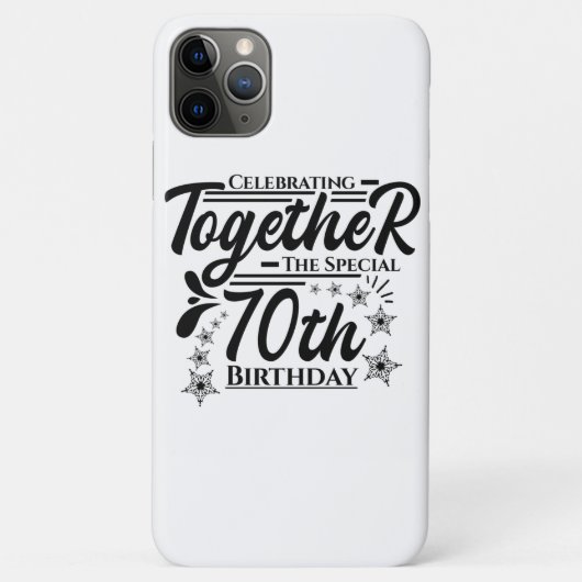 celebrating the 70th birthday Case-Mate iPhoneケース (裏面)