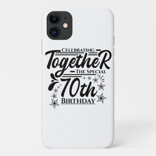 celebrating the 70th birthday Case-Mate iPhoneケース (裏面)