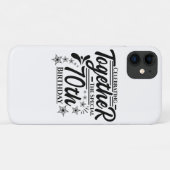 celebrating the 70th birthday Case-Mate iPhoneケース (裏面(横))