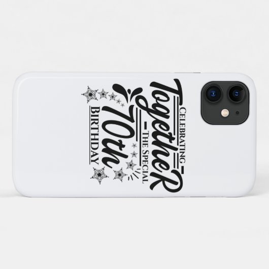 celebrating the 70th birthday Case-Mate iPhoneケース (裏面(横))