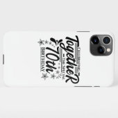 celebrating the 70th birthday iPhoneケース (裏面横)