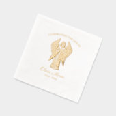 Celebrating the Life - Angel Memorial 箔ナプキン (左)