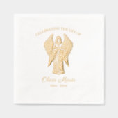 Celebrating the Life - Angel Memorial 箔ナプキン (正面)