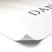 Celebrating the Life Memorial Photo Welcome ポスター (角)