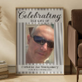 Celebrating the life  Photo Funeral  ポスター