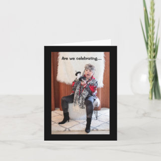 Celebrating the new or Surviving the old year カード