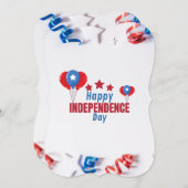 #CelebratingHsppyIndependenceDayFlatHolidayCard シーズンカード (正面/裏面)