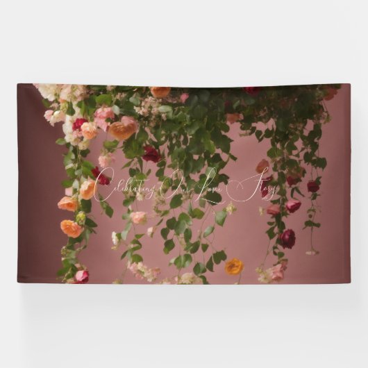 #CelebratingOurLoveStoryBanner 横断幕 (横)