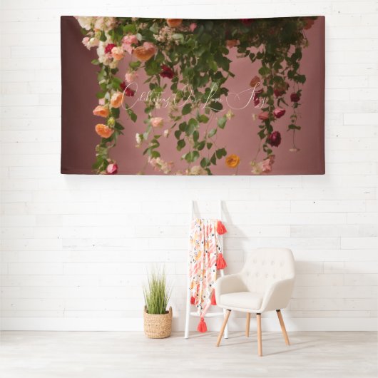 #CelebratingOurLoveStoryBanner 横断幕 (インサイチュ)