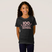 Celebration 100 Days of School Girls' Fine Jersey  Tシャツ (正面フル)