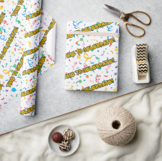 Celebration Birthday Party Wrapping Paper ラッピングペーパー