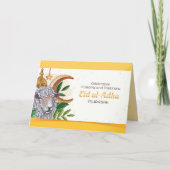 Celebration Custons and Traditions (Eid al-Adha) サンキューカード (正面)