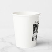 Celebration Of Life 2 Photos Funeral White 紙コップ (右)