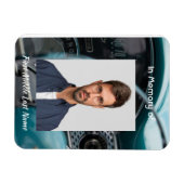 Celebration of Life Antique Cars Auto Vehicles マグネット (横)