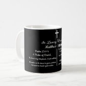 Celebration Of Life Bible Verse Funeral Keepsake コーヒーマグカップ (正面左)