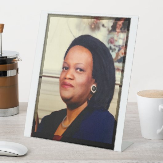 Celebration of Life Customize Photo tabletop 台座サイン (インサイチュ)