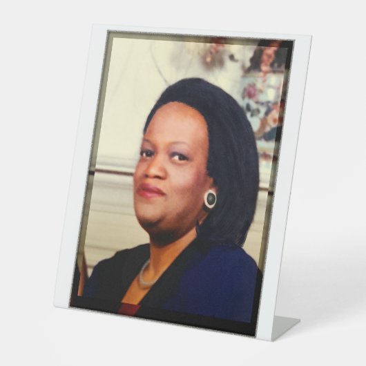 Celebration of Life Customize Photo tabletop 台座サイン (正面)