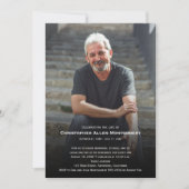 Celebration of Life Funeral Memorial 招待状 (正面)