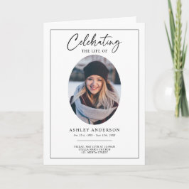 Celebration of Life Funeral Memorial Service プログラム