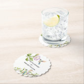 Celebration Of Life Hummingbirds Floral  ペーパーコースター (インサイチュ)
