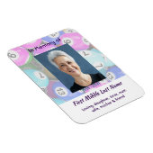 Celebration of Life Keepsake invite Bingo Game  マグネット (右側)