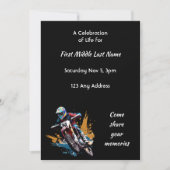 Celebration of Life Motocross Motorcycle Racing  招待状 (正面)