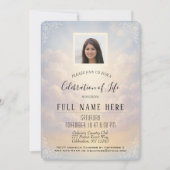 Celebration of Life - Peaceful Clouds 招待状 (正面)