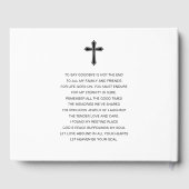 Celebration Of Life Photo Funeral Memorial   ゲストブック (裏面)