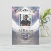 Celebration of Life - Photo Memorial 招待状 (スタンド正面)