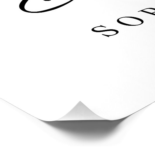 Celebration of Life Photo Memorial Keepsake ポスター (コーナー)