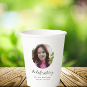 Celebration of Life Photo Memorial Keepsake 紙コップ