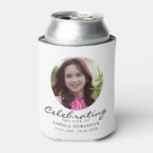 Celebration of Life Photo Memorial Keepsake 缶クーラー (缶正面)