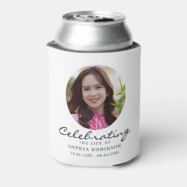 Celebration of Life Photo Memorial Keepsake 缶クーラー