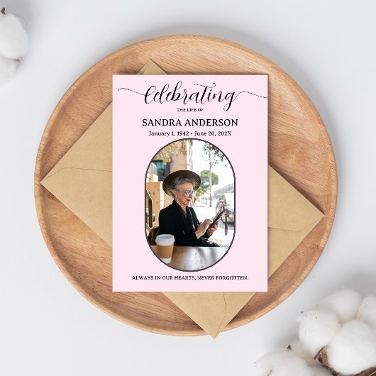 Celebration of Life Programs – Forever In Our Hear プログラム