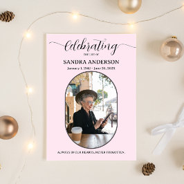 Celebration of Life Programs – Forever In Our Hear プログラム